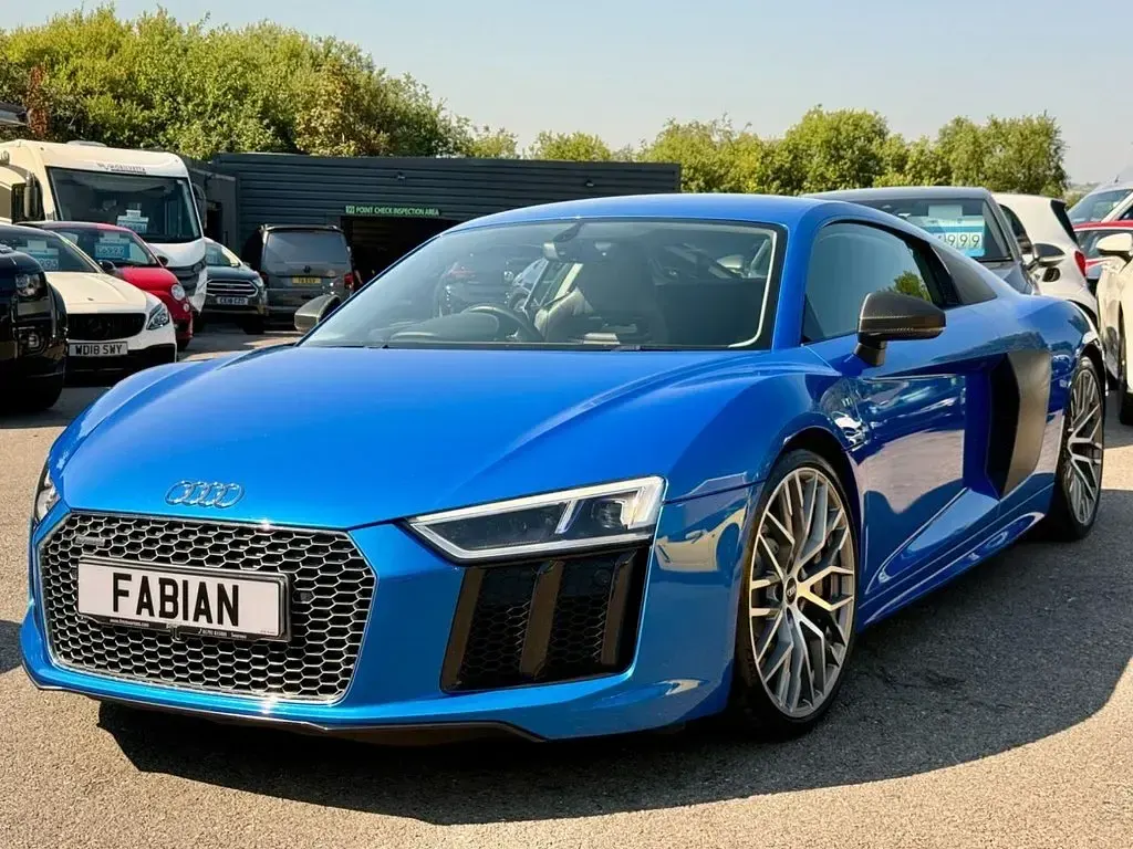Used Audi R8 Coupé Advanced 540 HP (397 kW) 2016 Blue Coupe