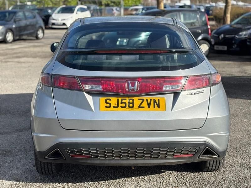 Used Honda Civic SE 2008 Silver Hatchback