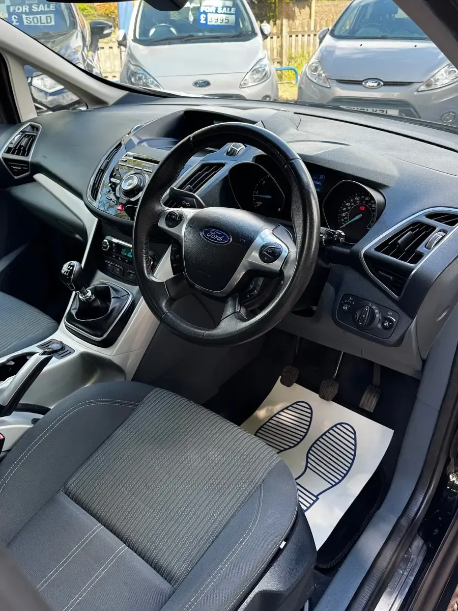 Used Ford C-MAX Titanium 109 HP (80 kW) 2010 Black MPV