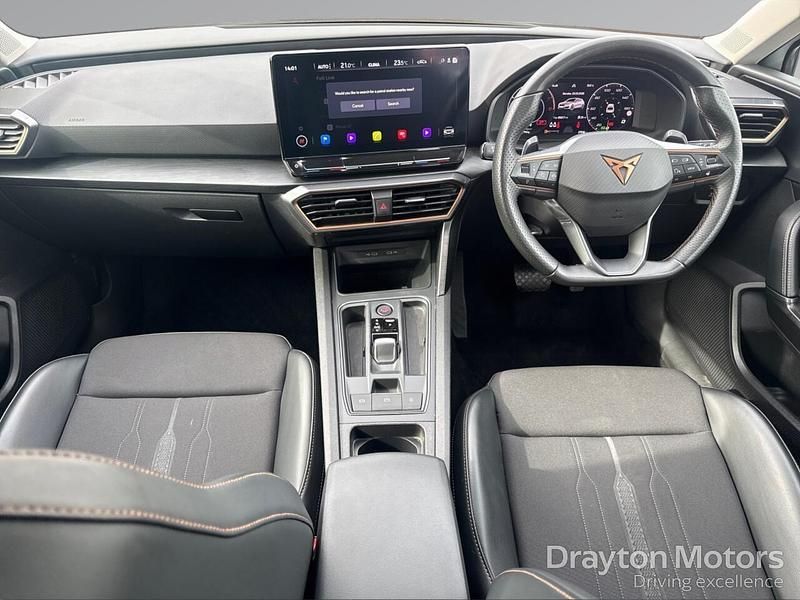 Used Cupra Leon 150 HP (110 kW) 2023 White Hatchback