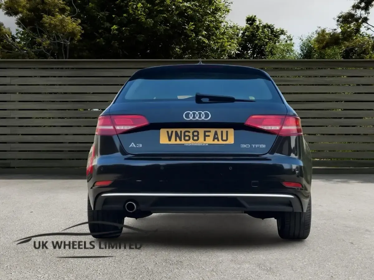 Used Audi A3 Sportback Sport 2018 Black Hatchback