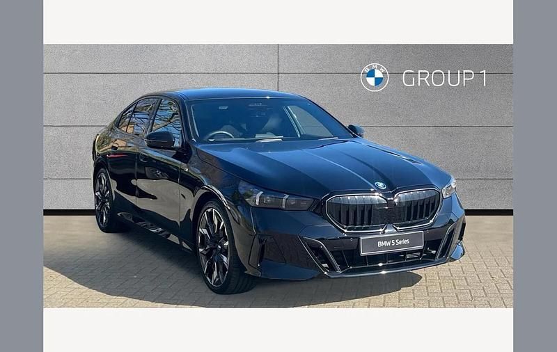 Black New 2025 BMW 550e M Sport Sedan | £84,995 - Image 1/4