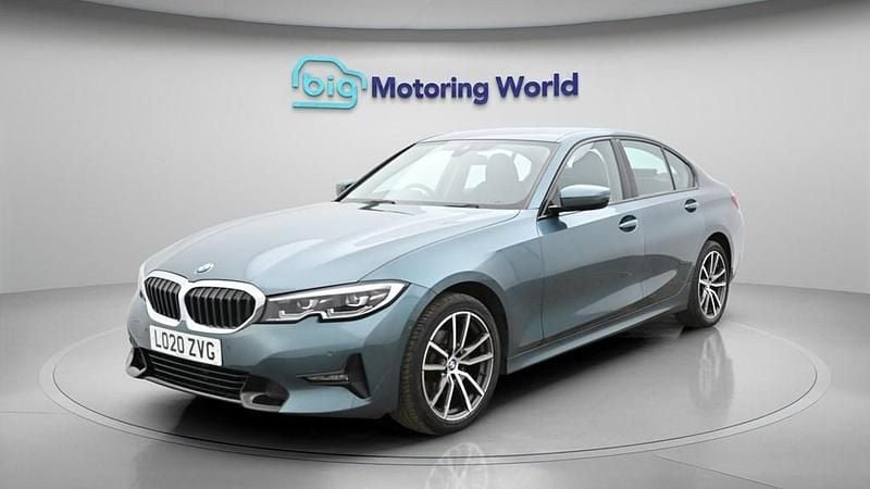 Used BMW 320 Sport Line 184 HP (135 kW) 2020 Blue Sedan