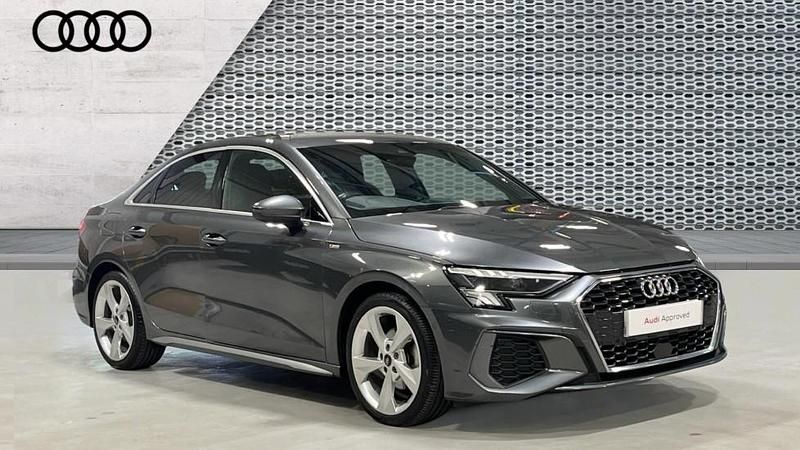 Grey Used 2023 Audi A3 S-Line | £23,677 (Expensive) - Image 1/4