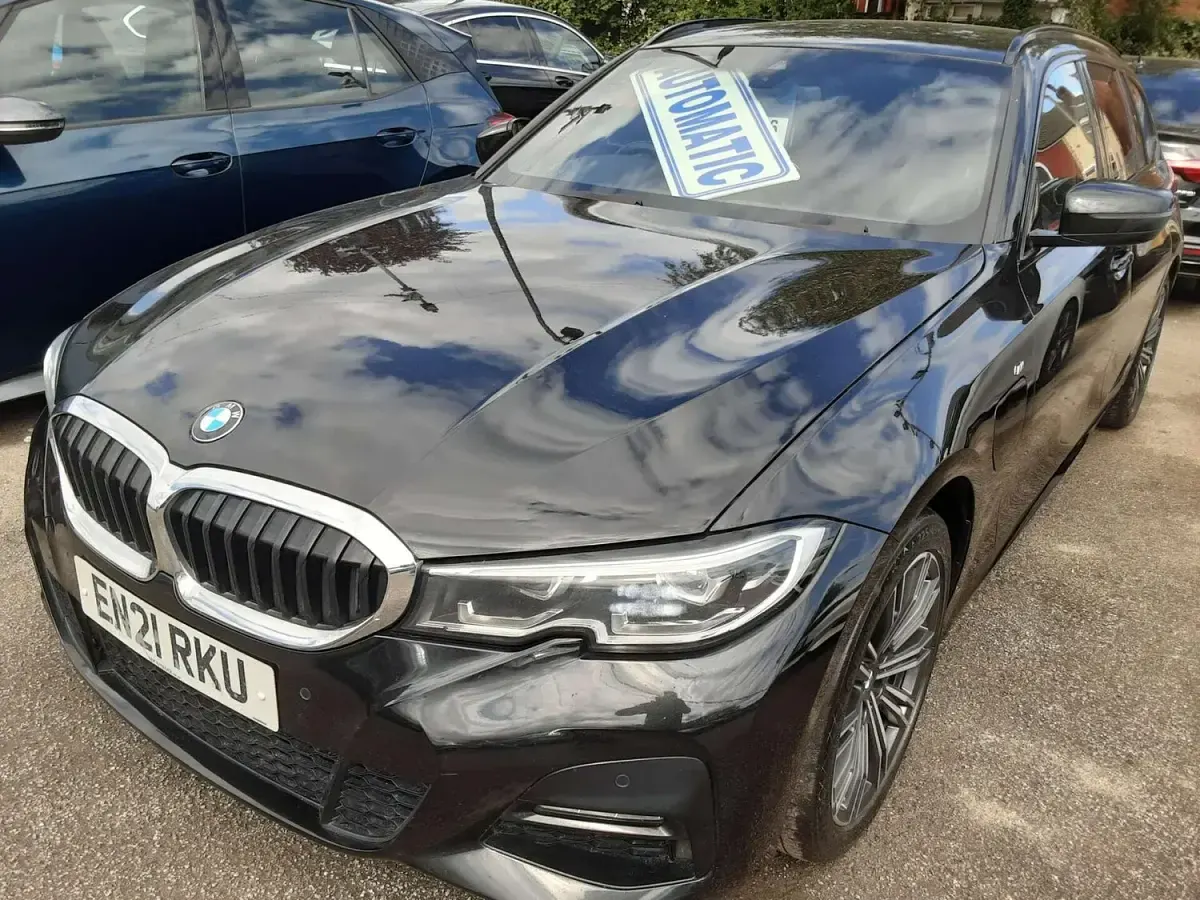 Used BMW 330e M Sport 2021 Black Estate