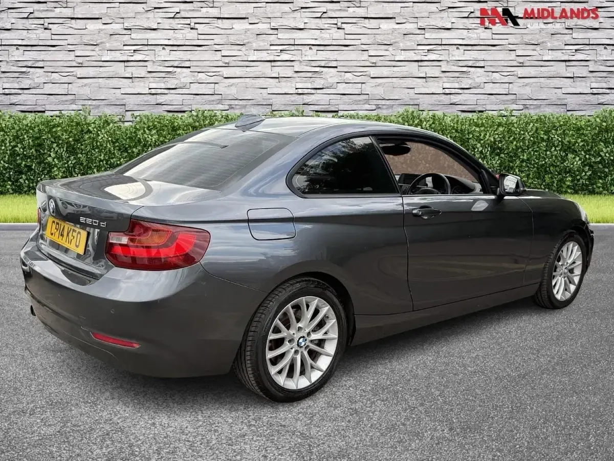 Begagnad BMW 220 Comfort Edition 2014 Grå Sportkupé