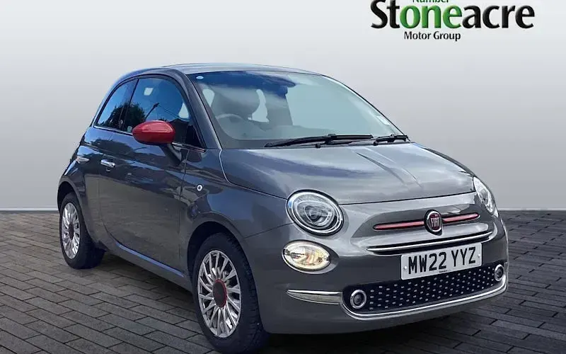 Used Fiat 500 Red 69 HP (50 kW) 2022 Hatchback