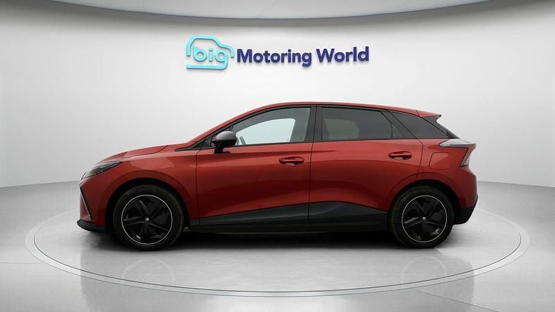 Used MG MG4 EV Trophy 147 kW (201 HP) 2022 Red Hatchback