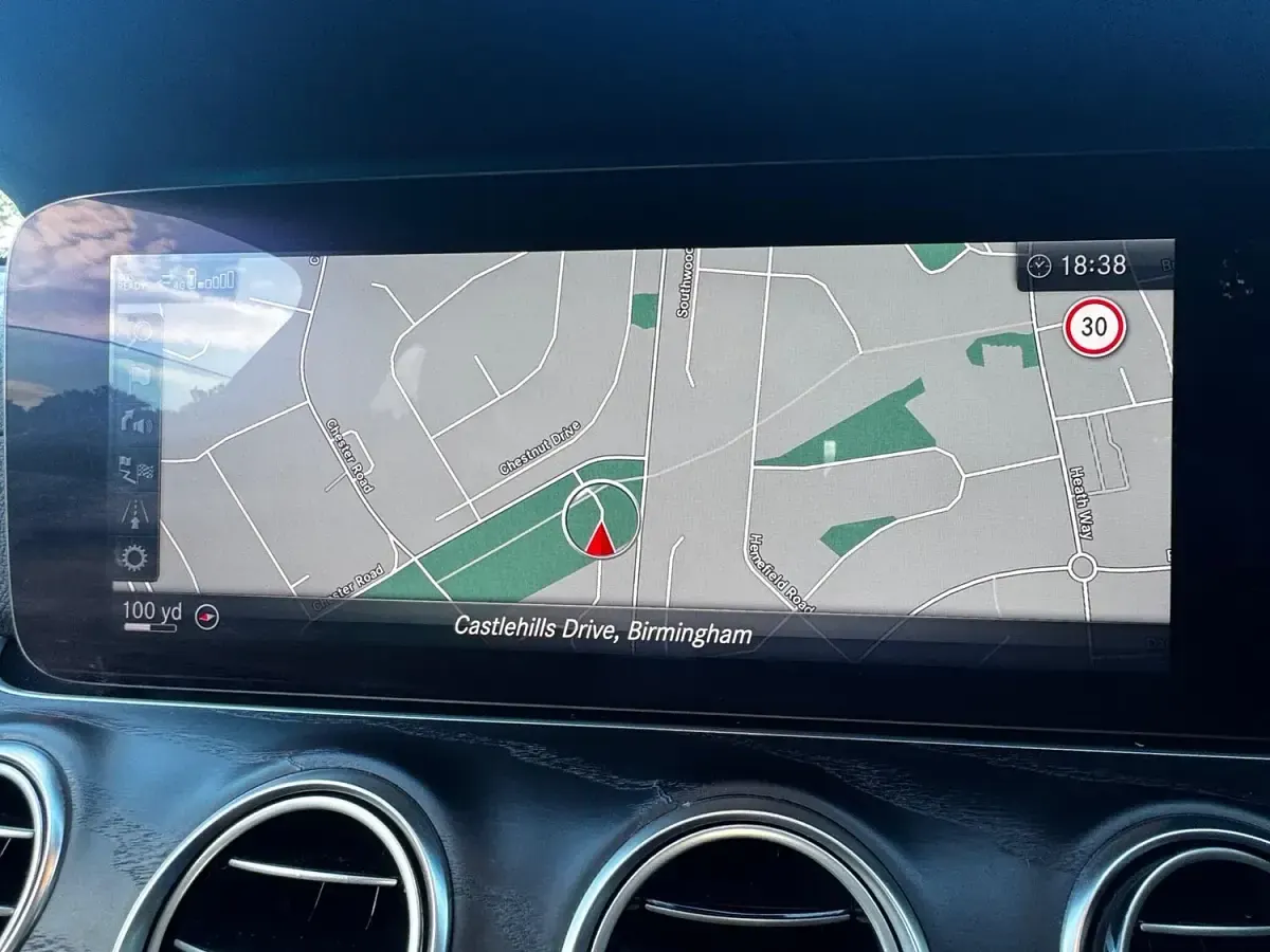 Used Mercedes E220 AMG line 2019 Blue Sedan
