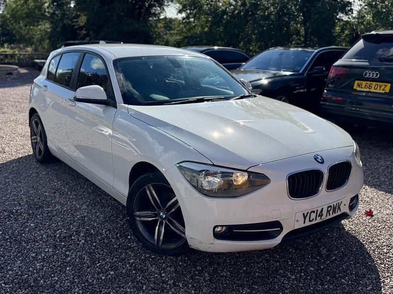 White Used 2014 BMW 114 Sport Line Hatchback | £3,395 (Fair price) - Image 1/4