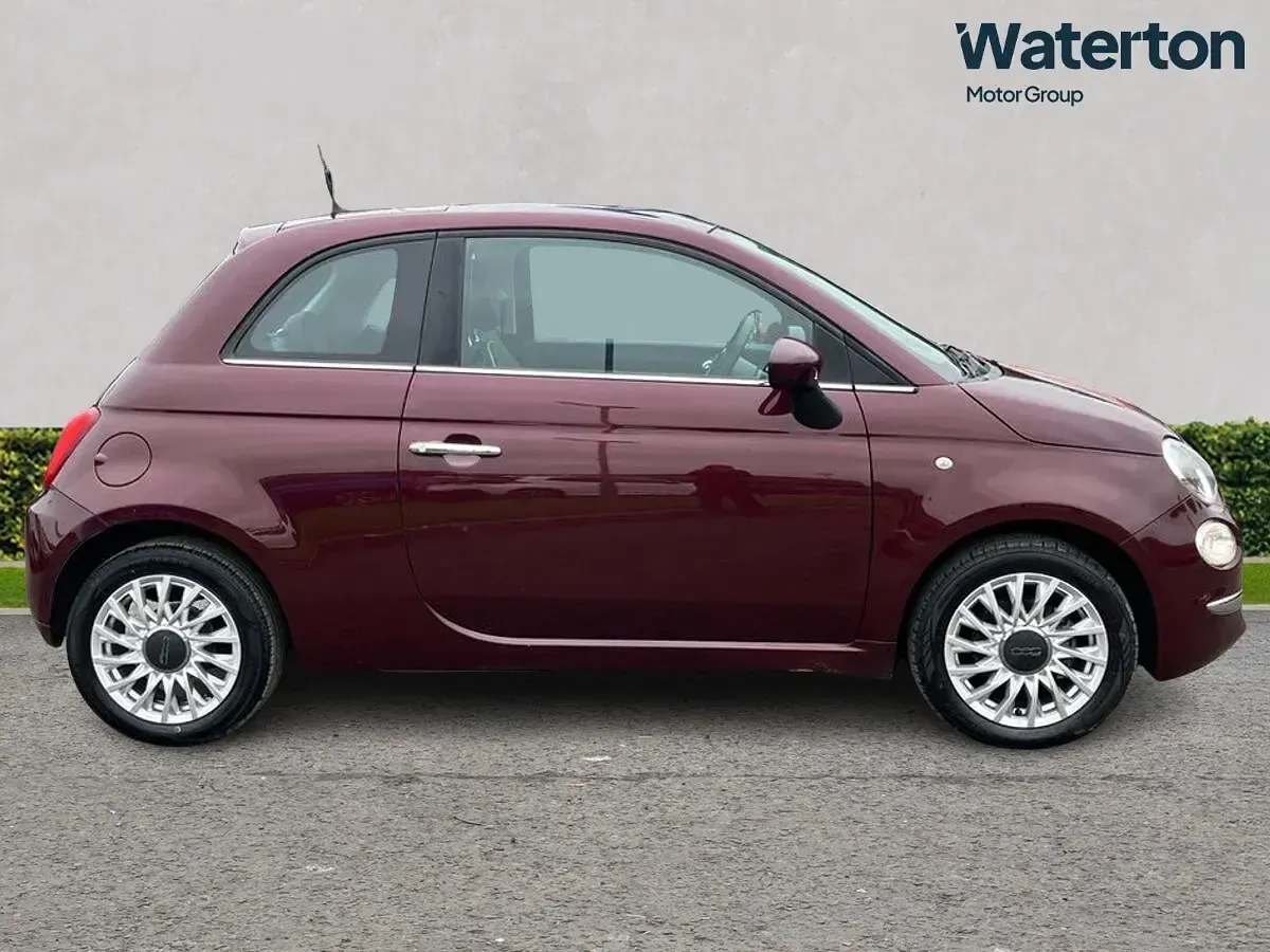 Used Fiat 500 Lounge 69 HP (50 kW) 2015 Red Hatchback