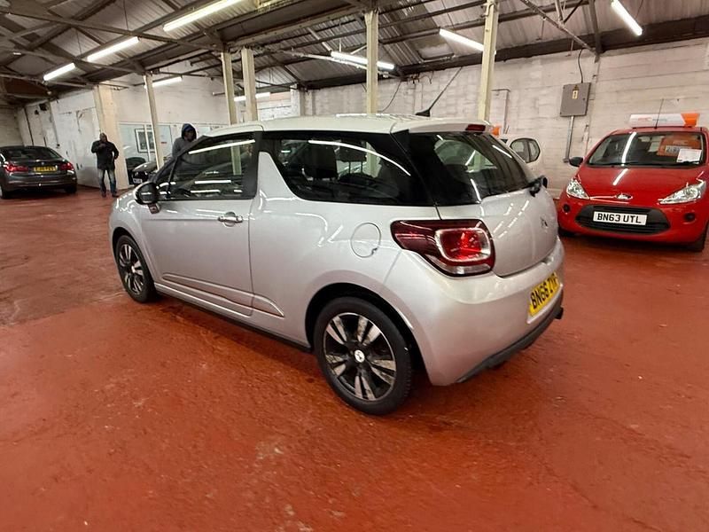 Used DS Automobiles DS3 Chic 110 HP (80 kW) 2016 Silver Hatchback
