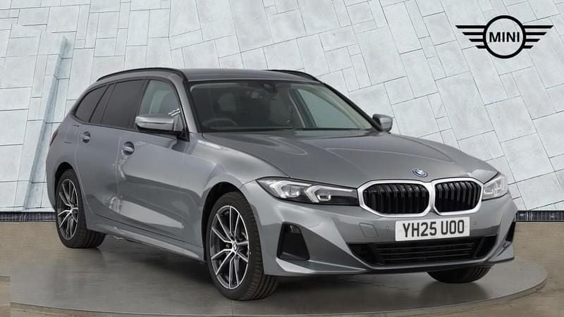 Grey Used 2025 BMW 330e Sport Line Estate | £34,168 (Super price) - Image 1/4