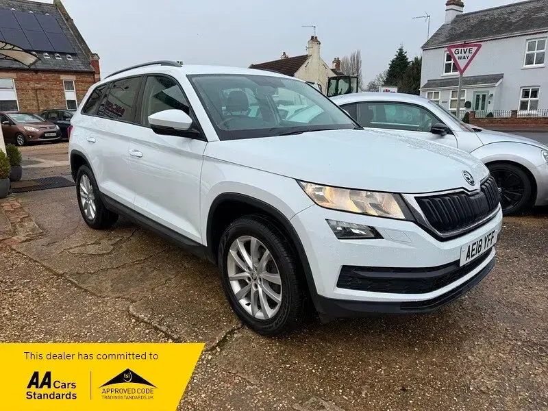Used Skoda Kodiaq SE 147 HP (108 kW) 2018 White SUV
