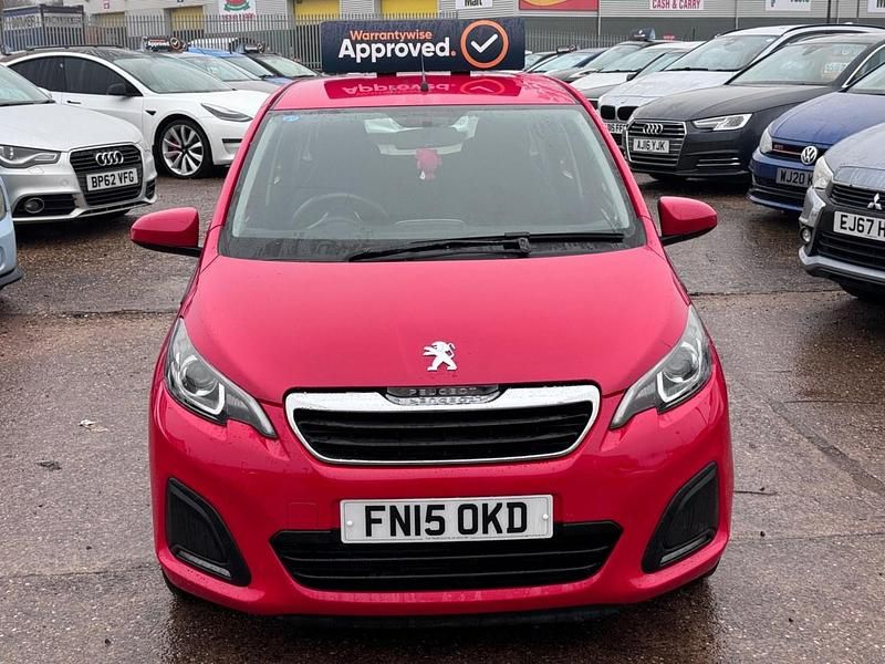 Used Peugeot 108 Active 68 HP (50 kW) 2015 Red Hatchback