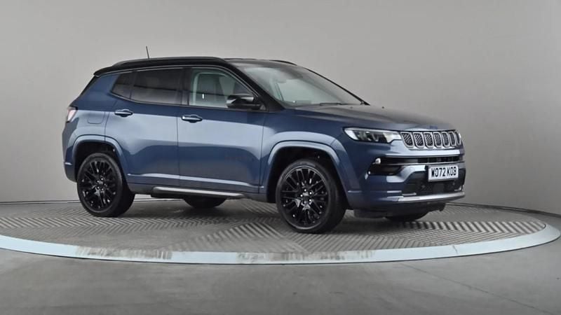 Blue/black Used 2023 Jeep Compass SUV | £16,798 (Good price) - Image 1/4