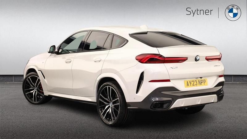 Used BMW X6 M Sport 282 HP (207 kW) 2023 White SUV