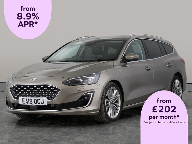 Silver Used 2019 Ford Focus Vignale Estate | £12,382 (Fair price) - Image 1/3