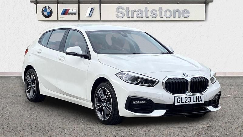 White Used 2023 BMW 118 Sport Line Hatchback | £19,695 (Good price) - Image 1/4