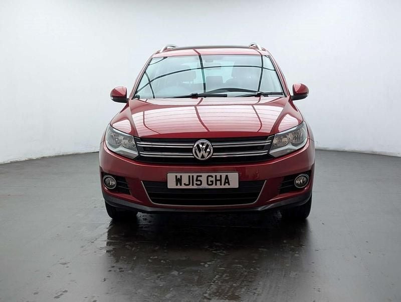 Used VW Tiguan Match 160 HP (117 kW) 2015 Red SUV