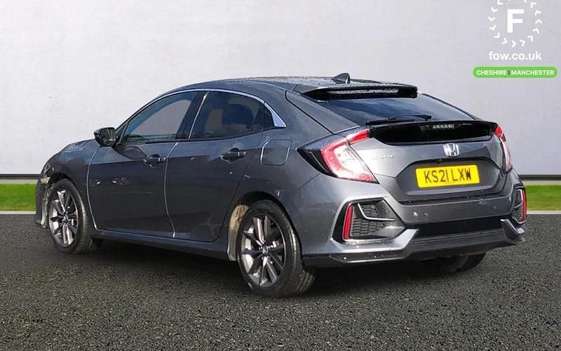 Used Honda Civic SR 126 HP (92 kW) 2021 Grey Hatchback