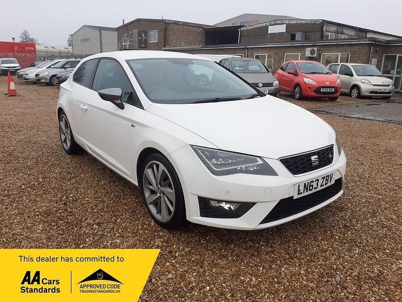 Used Seat Leon FR Sport 2013 White Coupe