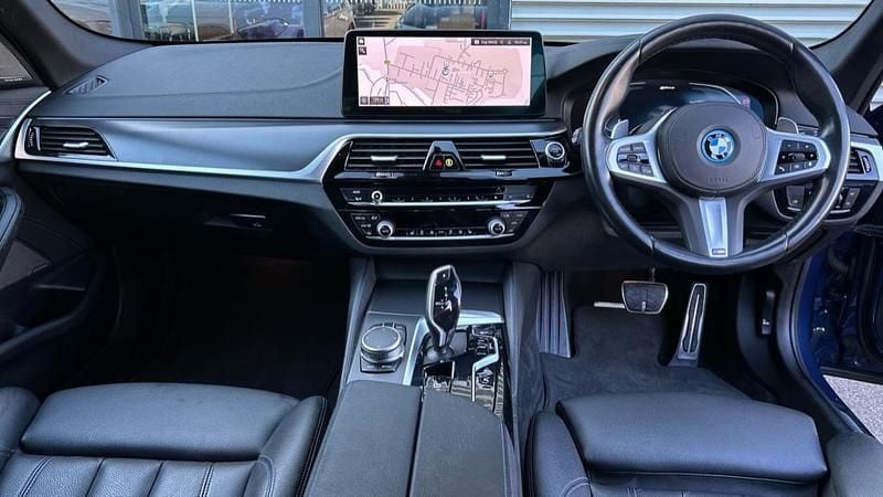 Used BMW 545e M Sport 389 HP (286 kW) 2022 Blue