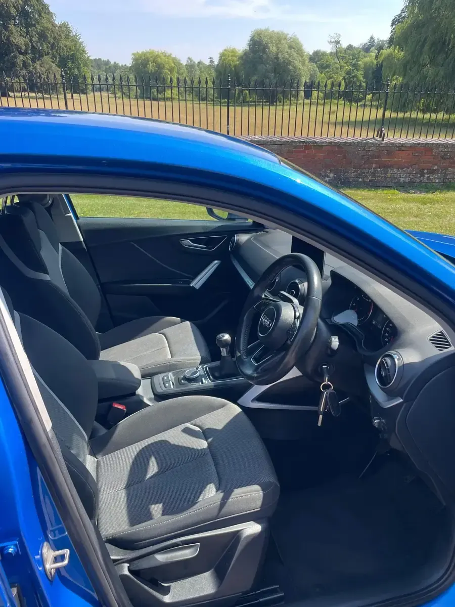 Used Audi Q2 Sport 150 HP (110 kW) 2018 Blue SUV