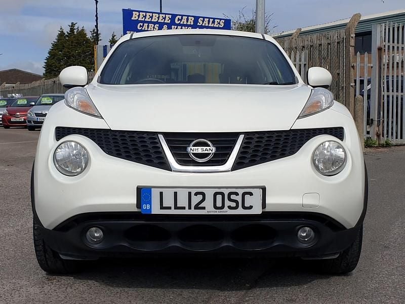 Used Nissan Juke Acenta 117 HP (86 kW) 2012 White SUV
