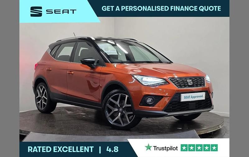 Used Seat Arona XCELLENCE Lux 115 HP (84 kW) 2019 Orange SUV