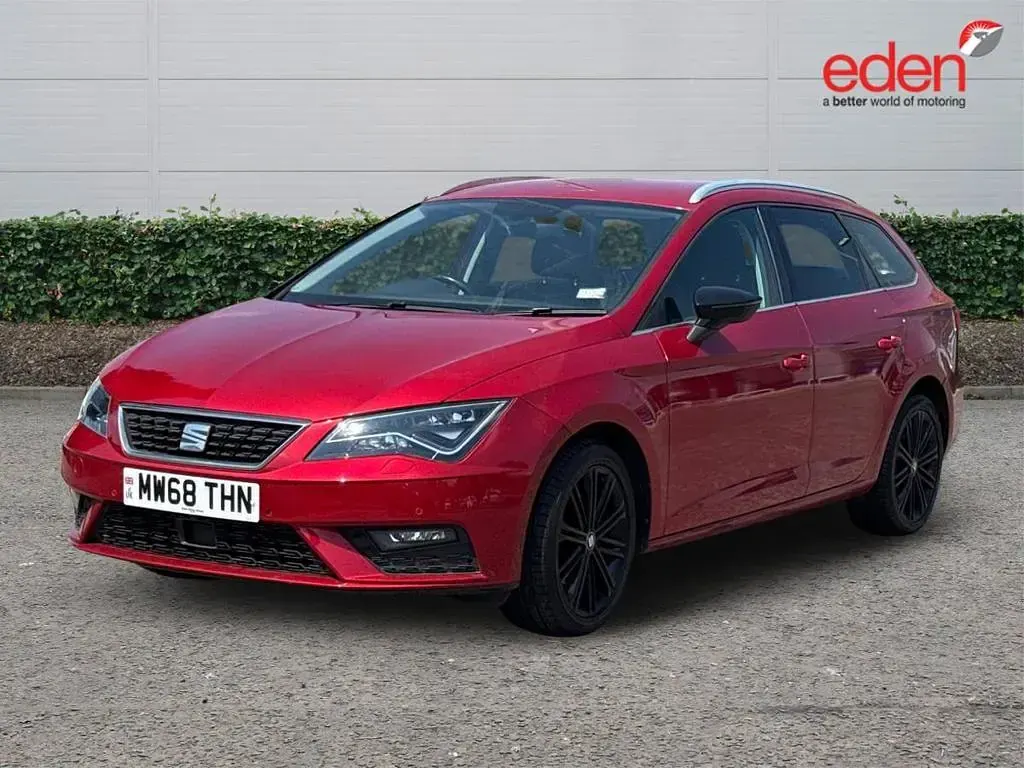 Used Seat Leon XCELLENCE 2018 Red Estate