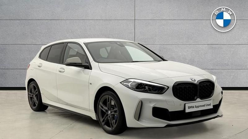 Used BMW M135 Shadowline 302 HP (222 kW) 2023 White Hatchback