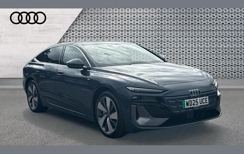 Blue New 2025 Audi A6 e-tron S-Line Sedan | £63,990 - Image 1/4