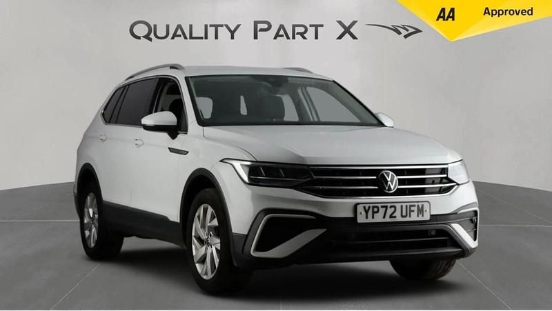 White Used 2022 VW Tiguan Allspace Life SUV | £18,695 (Good price) - Image 1/4