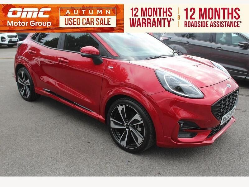 Red Used 2022 Ford Puma ST-Line X Hatchback | £15,999 - Image 1/4