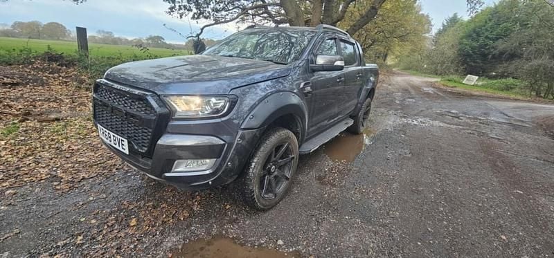 Grey Used 2018 Ford Ranger Wildtrack Pickup | £15,995 (Good price) - Image 1/4