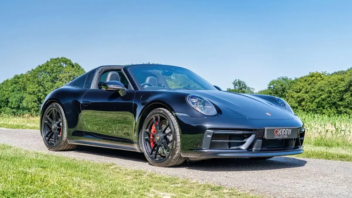 Used Porsche 992 2022 Black Cabriolet
