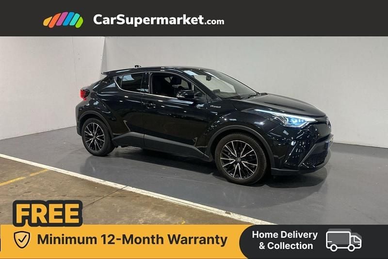 Black Used 2020 Toyota C-HR SUV | £16,676 (Good price) - Image 1/4