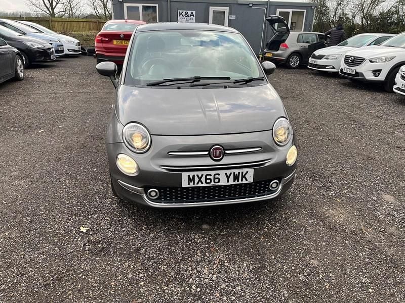 Used Fiat 500 Lounge 105 HP (77 kW) 2016 Grey Hatchback