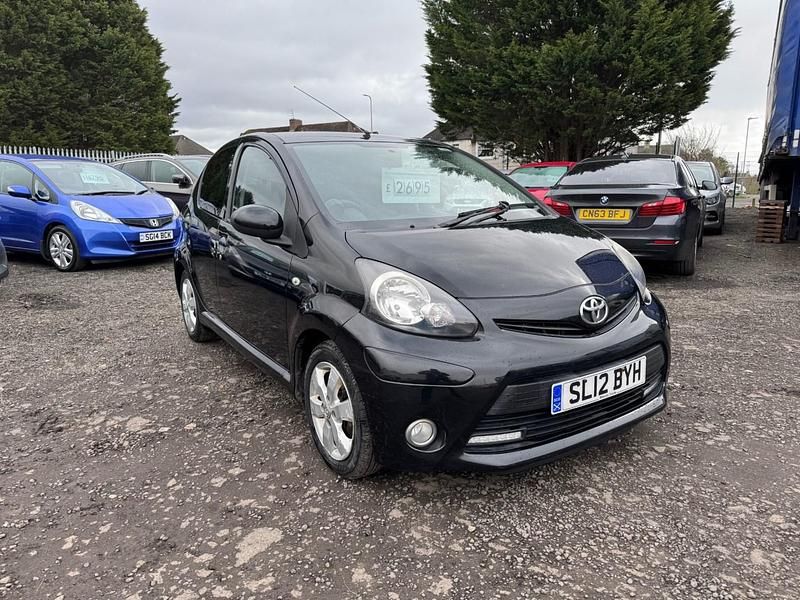 Used Toyota Aygo 2012 Black Hatchback