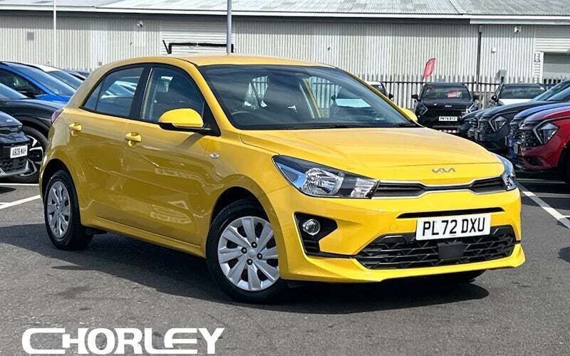 Yellow Used 2023 Kia Rio Hatchback | £12,139 (Fair price) - Image 1/4