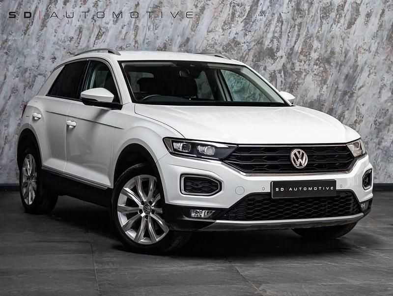 Used VW T-Roc SEL 190 HP (139 kW) 2018 White SUV