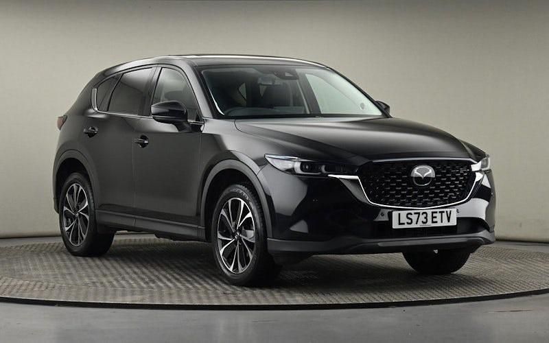 Black Used 2023 Mazda CX-5 Exclusive-Line SUV | £18,950 (Good price) - Image 1/4