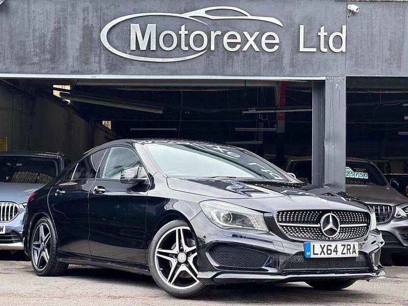 Black Used 2014 Mercedes CLA220 AMG Sedan | £8,950 (Fair price) - Image 1/3