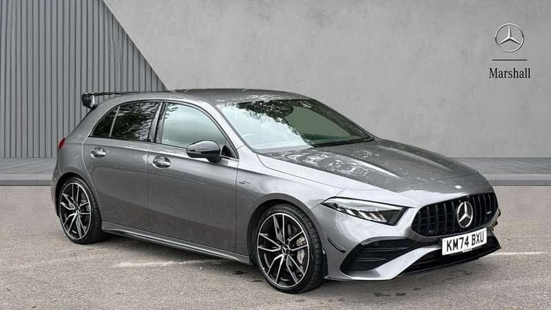 Grey Used 2024 Mercedes A35 AMG Edition Hatchback | £35,980 (A bit pricey) - Image 1/4