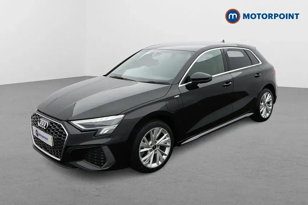 Used Audi A3 e-tron S-Line 2023 Black Hatchback