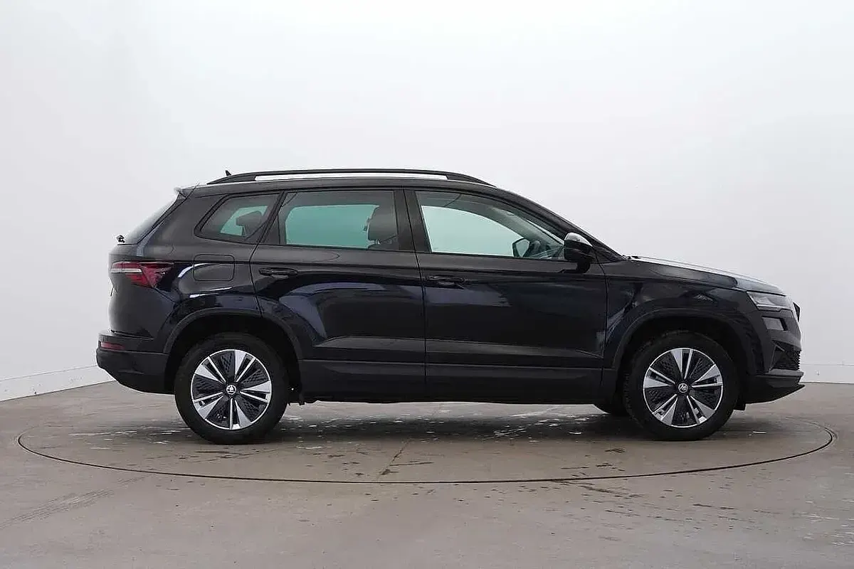 Used Skoda Karoq SE Drive 110 HP (80 kW) 2023 Black magic pearl effect SUV