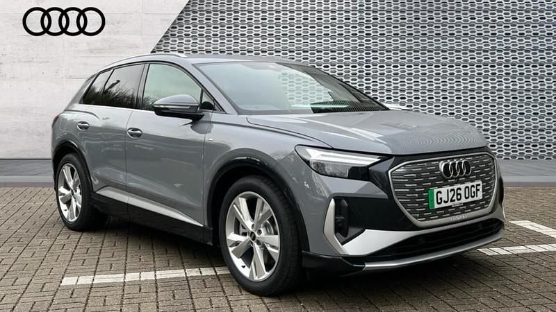 New Audi Q4 e-tron S-Line 210 kW (286 HP) 2026 Grey SUV