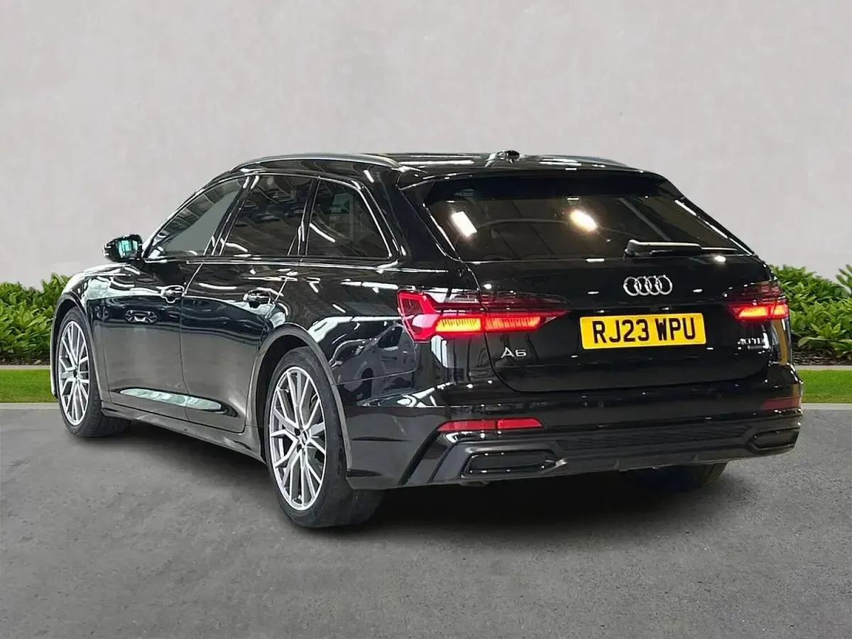 Used Audi A6 Black Edition 204 HP (150 kW) 2023 Black Estate