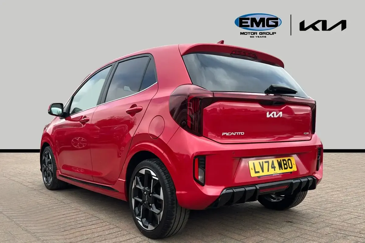 Used Kia Picanto GT-Line S 77 HP (56 kW) 2024 Red Hatchback